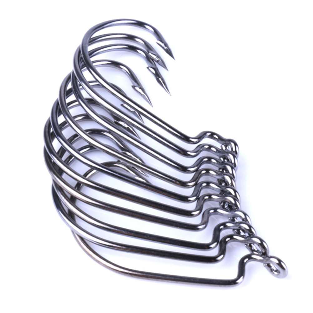 50pcs Boxed Fishhook Durable Fishing Hook Portable Fishing Accessaries Fishing Supplies for Outdoor Outside