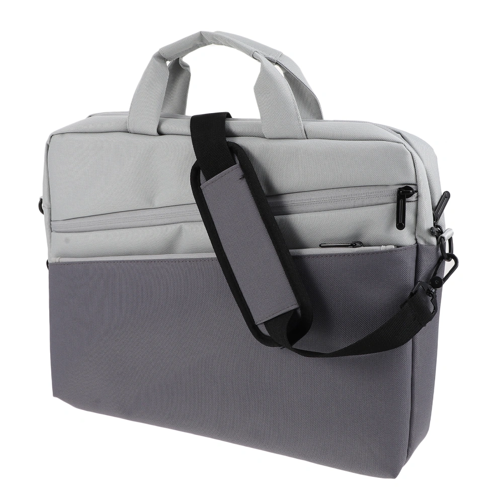 1Pc Laptop Bag Business Laptop Handbag Multifunction Computer Carrying Bag