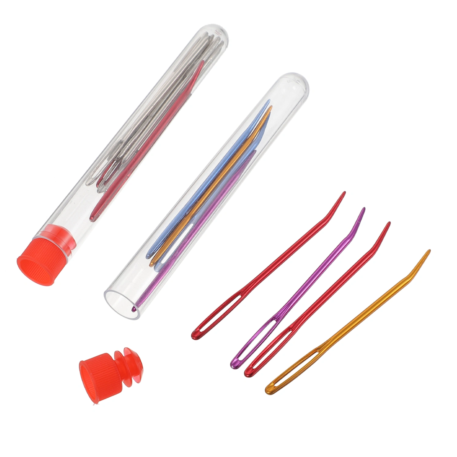 2 Sets Yarn Needle Tapestry Needle Bent Embroidery Needles Bent Tip Needles