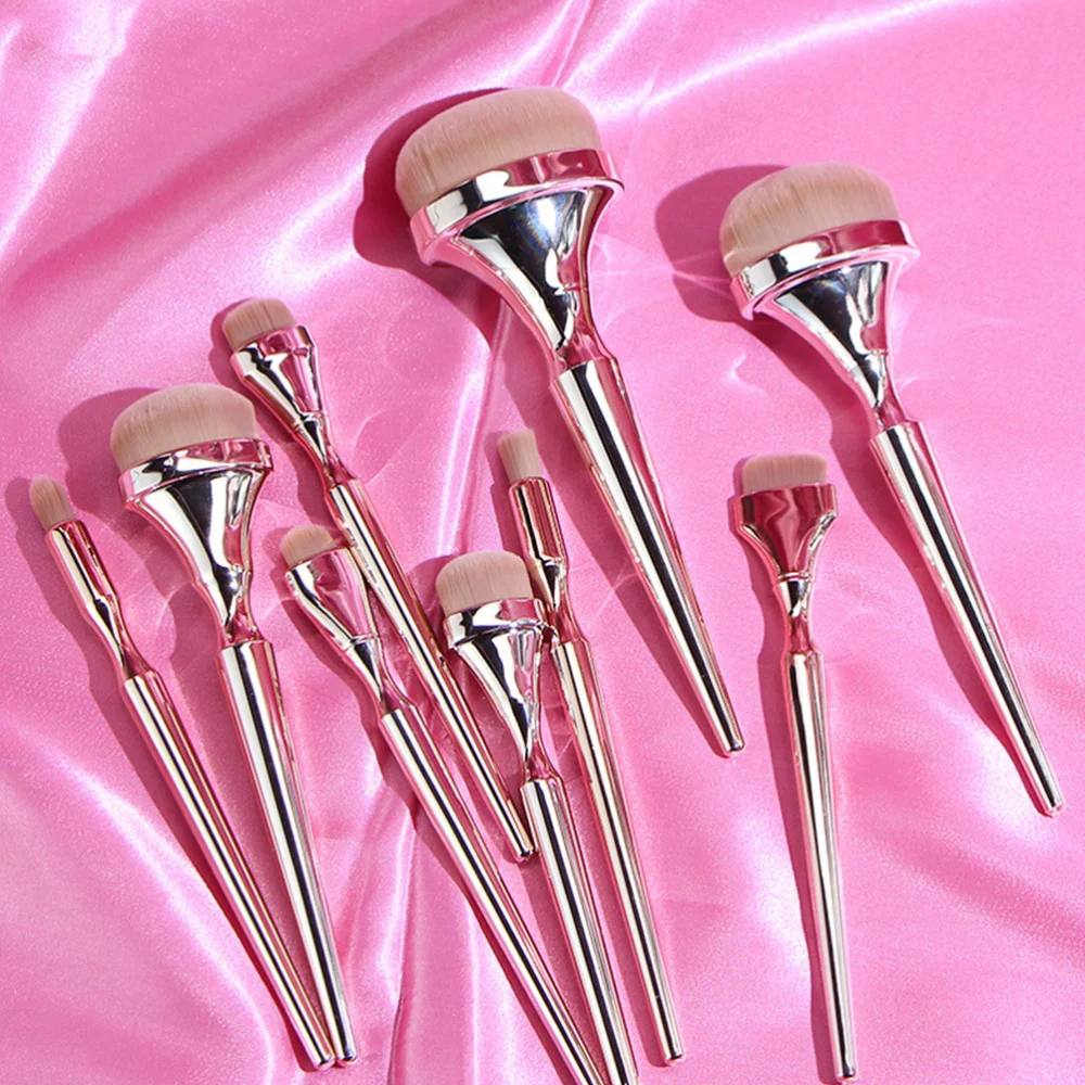 9pcs Practical Brushes for Makeup Powder Brushes Women Makeup Supplies