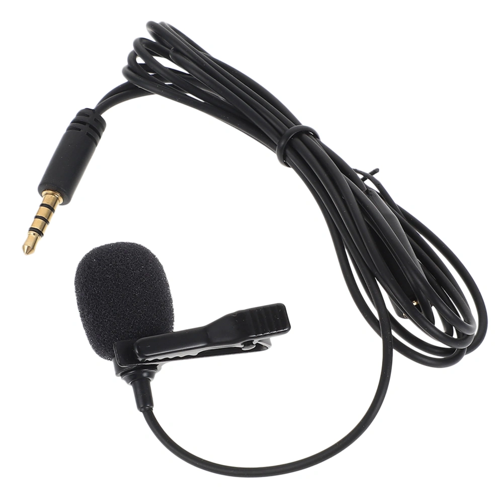 Professional Lapel Microphones Portable Clip-on Microphone Wired Microphone