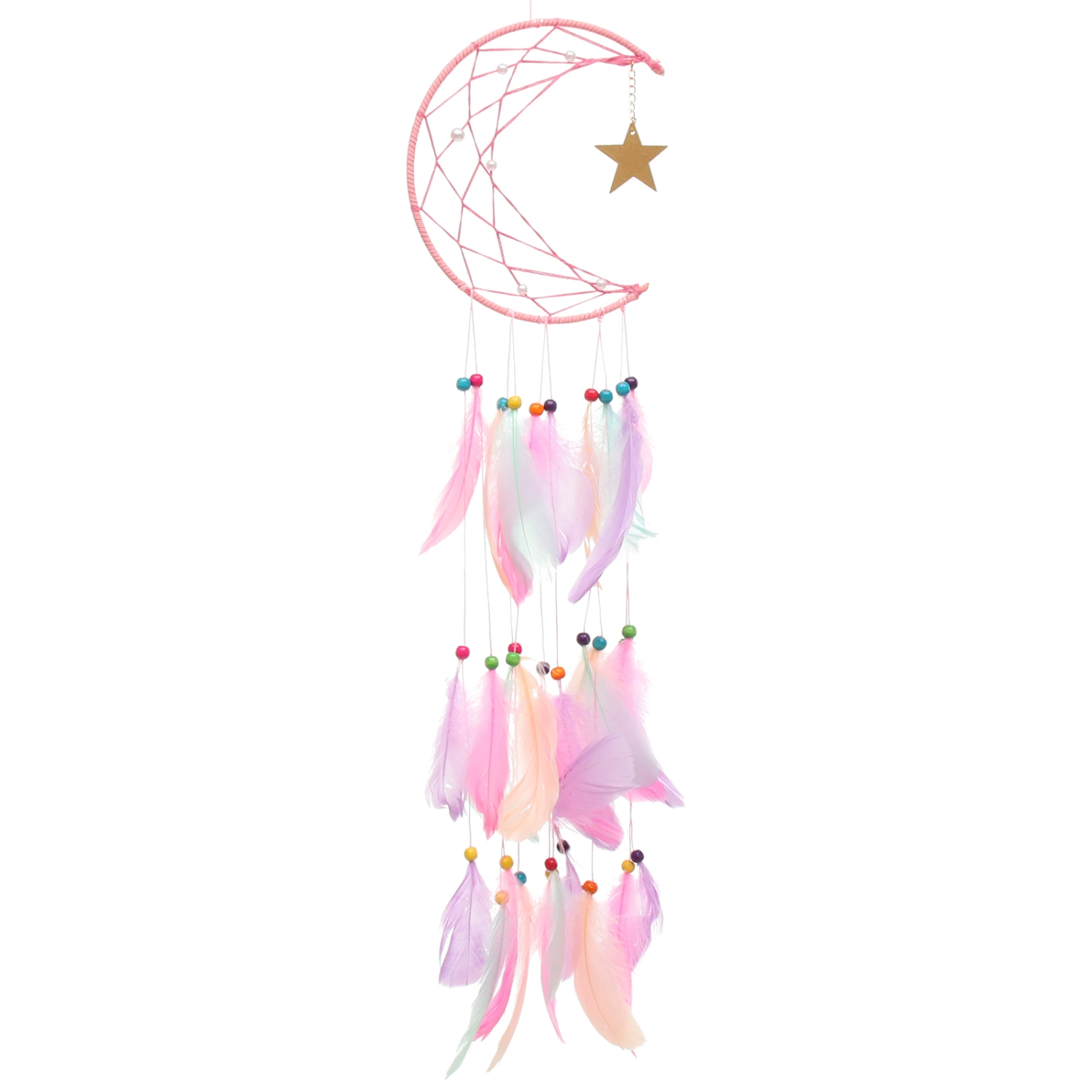 Moon Star Dream Catcher Decoration Household Dreamcatcher Hanging Ornament
