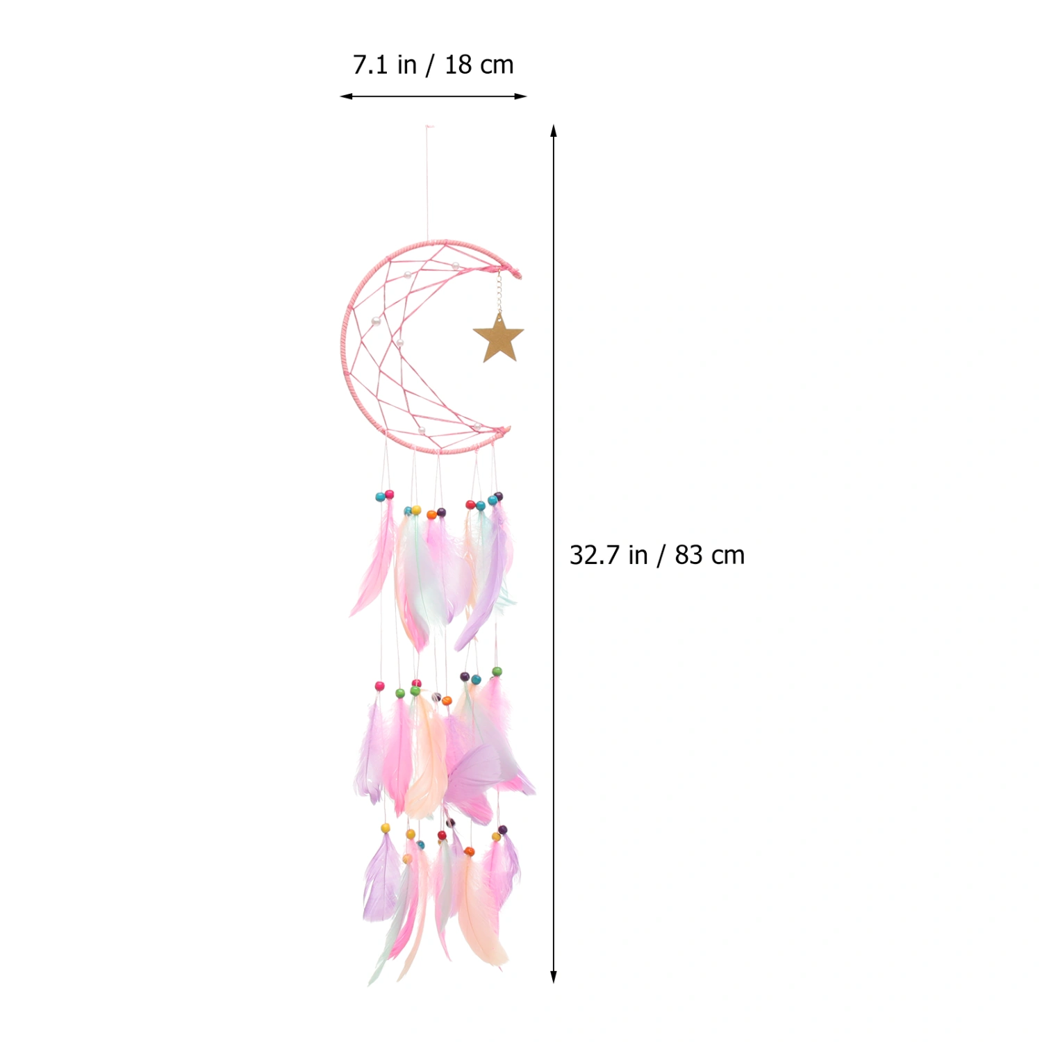 Moon Star Dream Catcher Decoration Household Dreamcatcher Hanging Ornament