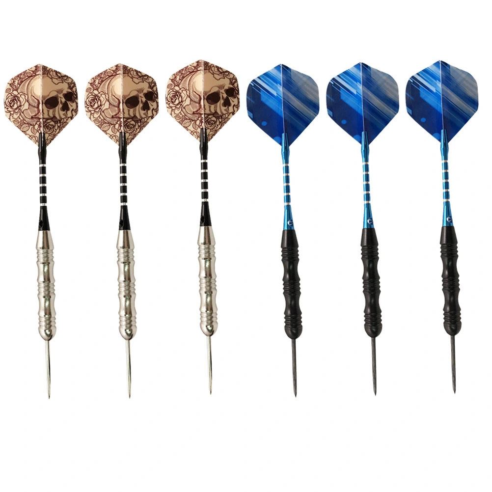 6pcs Professional Darts Needle Training Darts 20g Pin-type Darts Sports Supplies