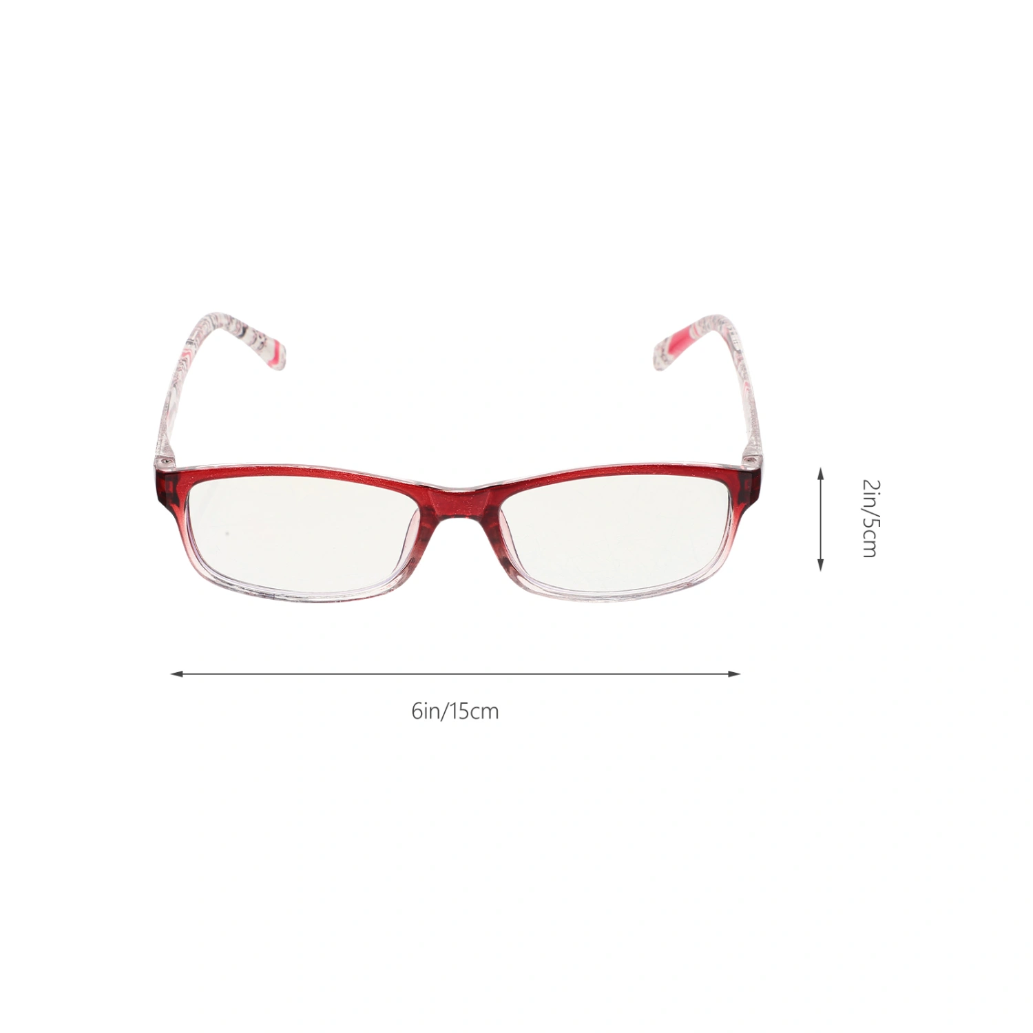 2pcs Professional Reading Glasses Convenient Magnifying Eyeglasses Portable Presbyopic Glasses