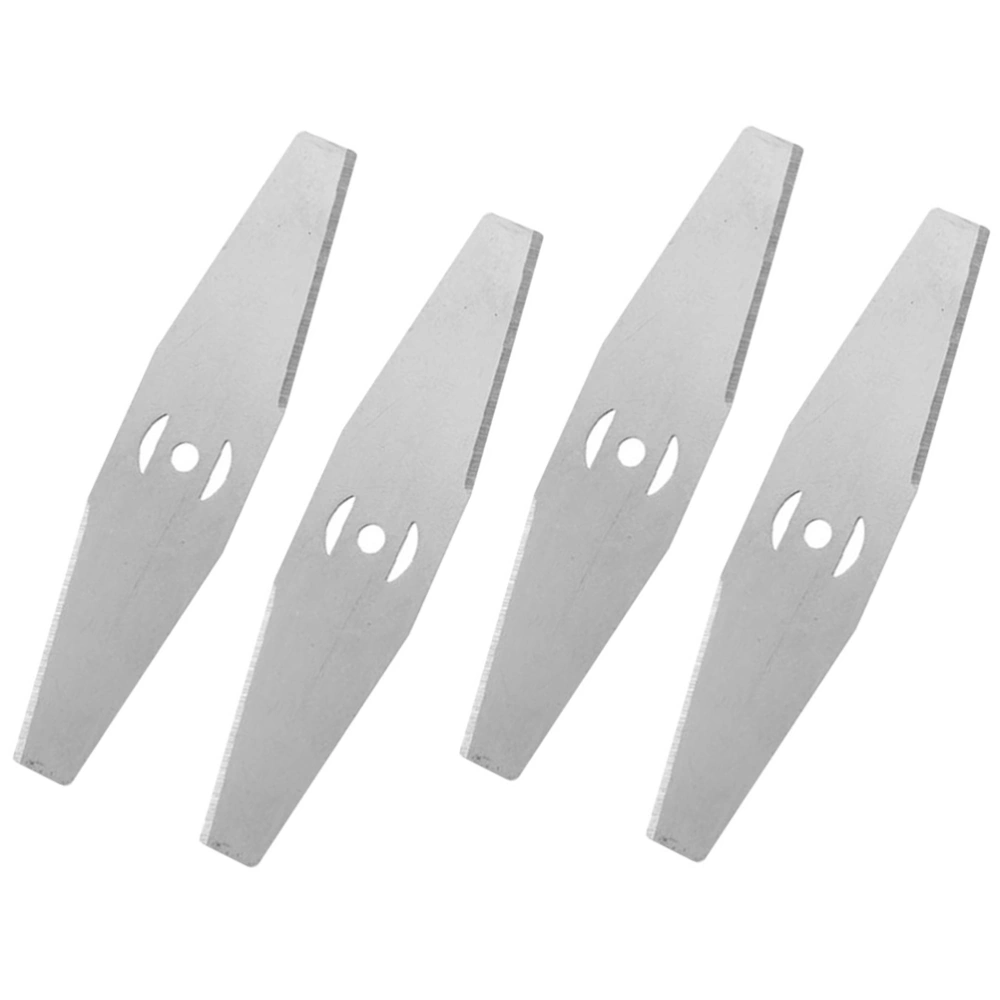 10Pcs Lawn Mower Trimmer Blades Metal Garden Grass Trimming Blades for Home