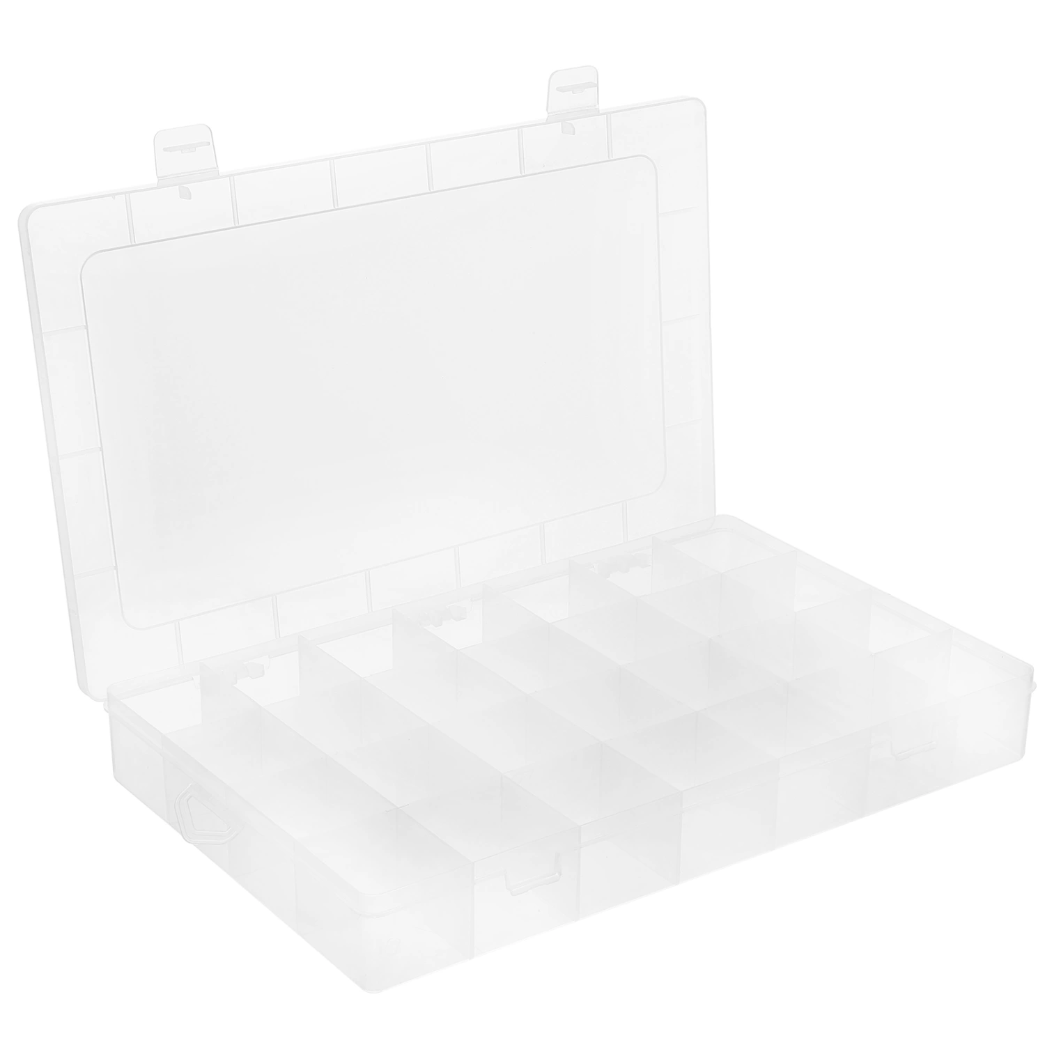 Multipurpose Compartment Storage Box 28-Grid Storage Box for Jewelry Beads Screws Tools