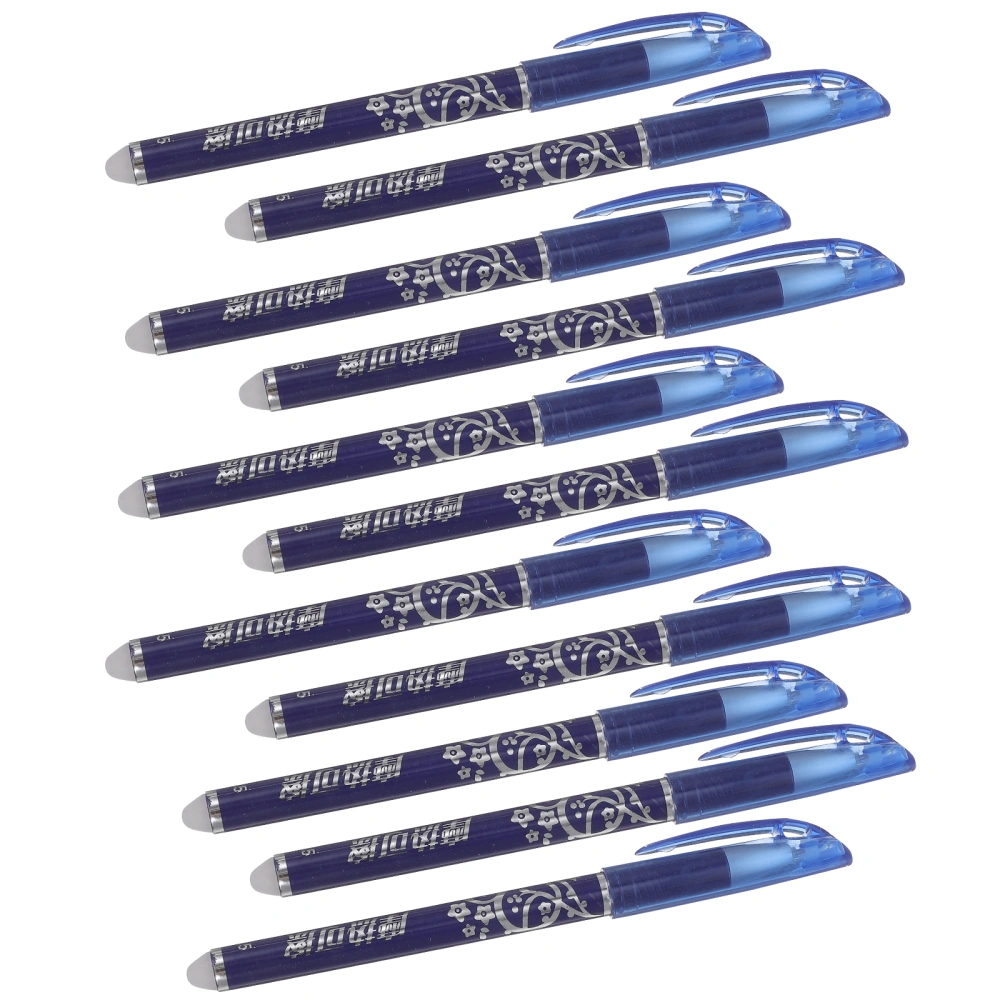 12pcs Erasable Pen Set No Dry Spots Left Erasable Pens Blue Erasable Pens for Students