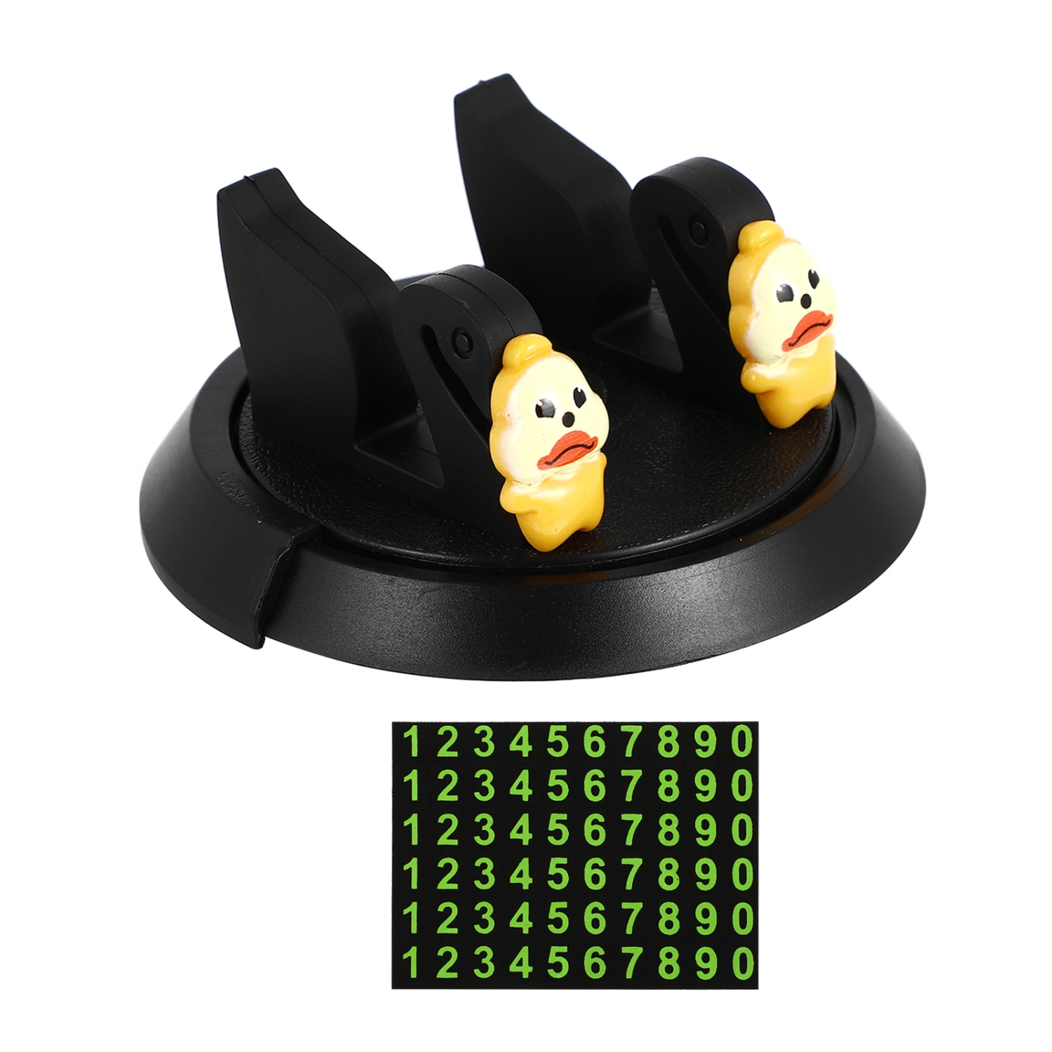 Practical Car Phone Holder Car Phone Number Plate Car Parking Number Plate