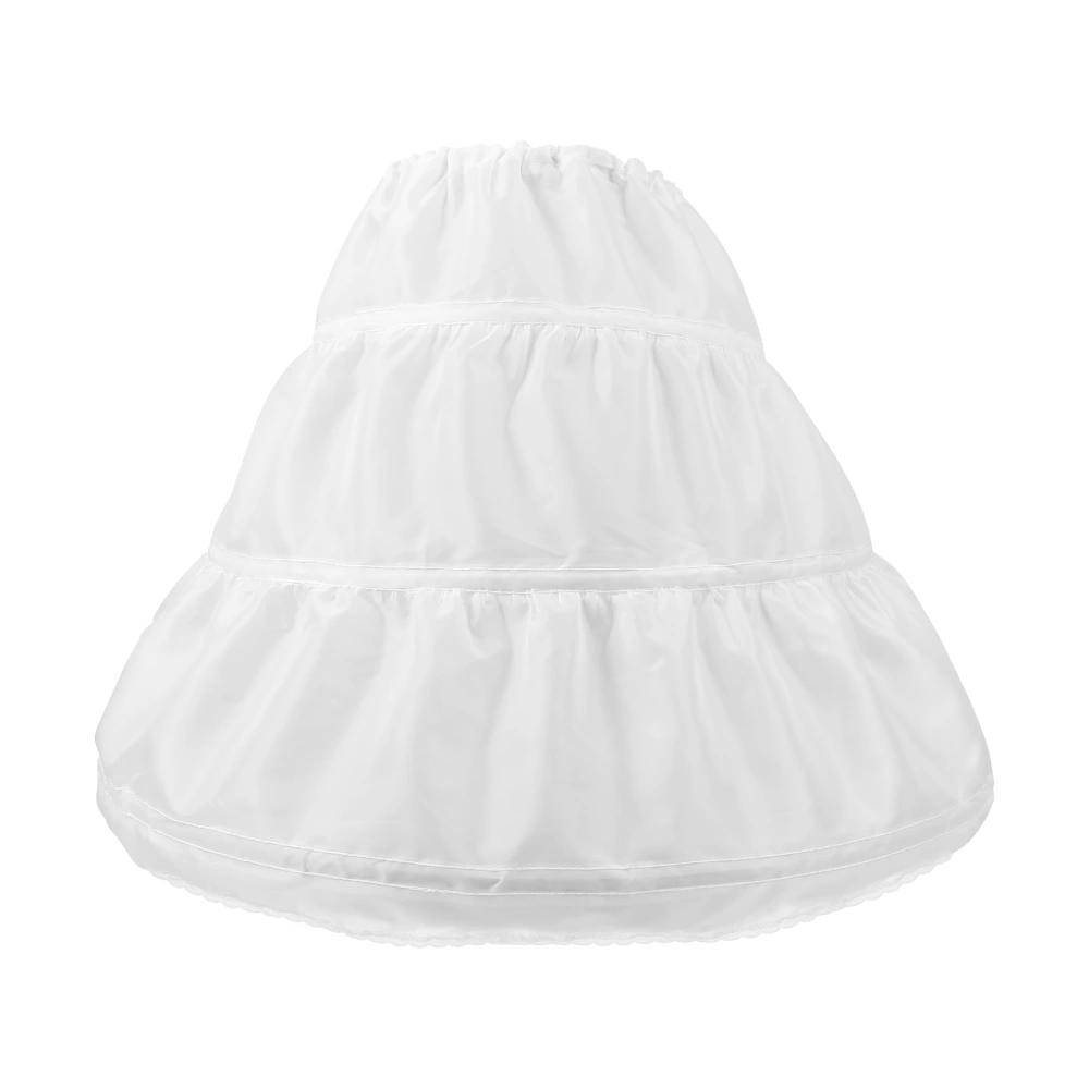 Kid Costume Underskirt Dress Hoops Petticoat Dress Crinoline Bubble Skirt Petticoat for Kids Girls