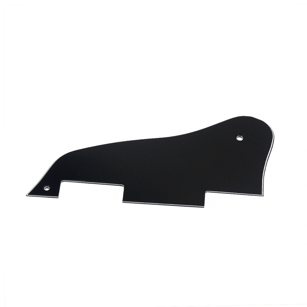 3 Ply Pickguard Shield Fits Epiphone Dot Style Guitar (Black)