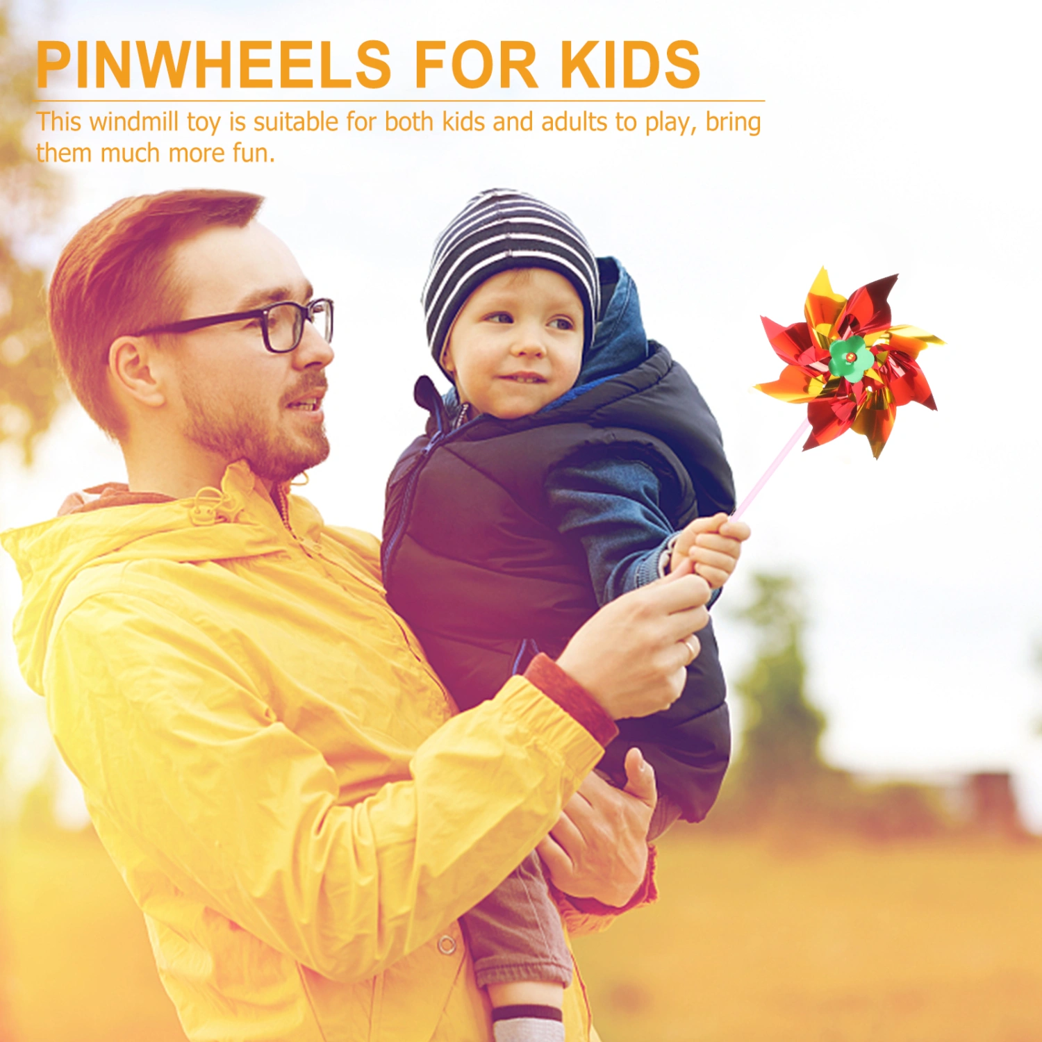 20pcs Windmill Toys Small DIY Pinwheel Windmill Playthings Landscape Windmill Decor