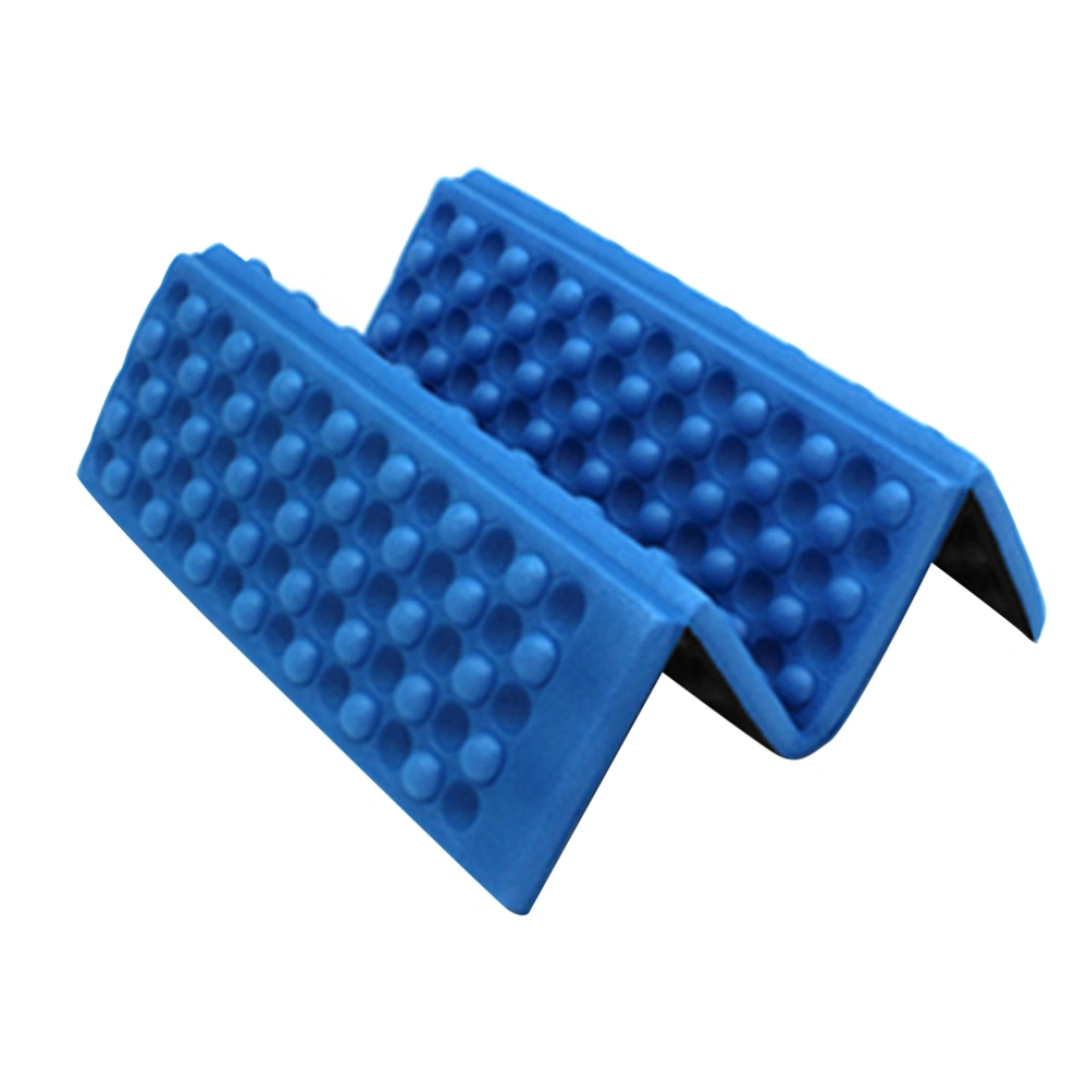 Moisture-proof Folding XPE Pads Mat Cushion Seat for Camping Park Picnic (Blue)