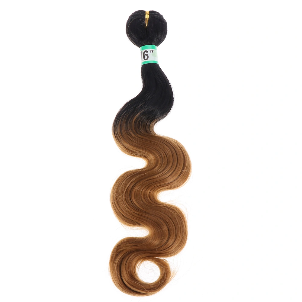 3pcs Bundles Synthetic Fake Hair Body Wave Weft Unprocessed Hair Extensions (T1/30-16'')