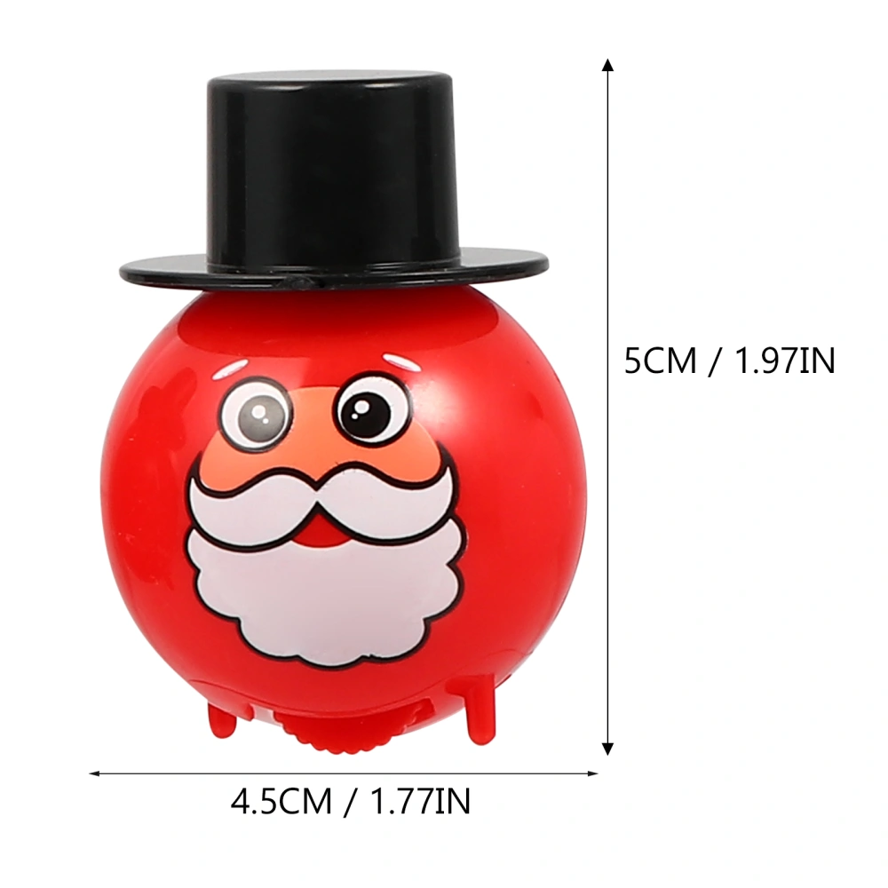 4pcs Christmas Wind-up Toys Cartoon Walking Prop Clockwork Toys (Random Style)