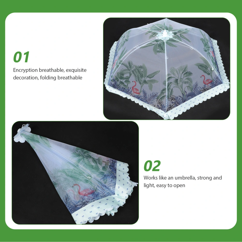 Lace Design Food Umbrella Dinner Table Food Cover Dust-proof Meal Cover