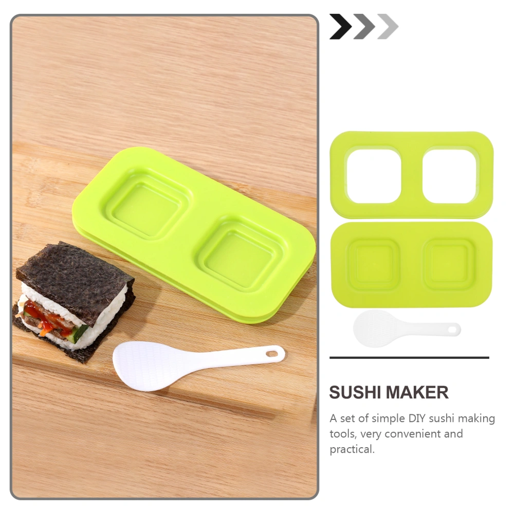 1 Set Home DIY Rice Ball Mould Creative DIY Sushi Maker Kitchen Utensils