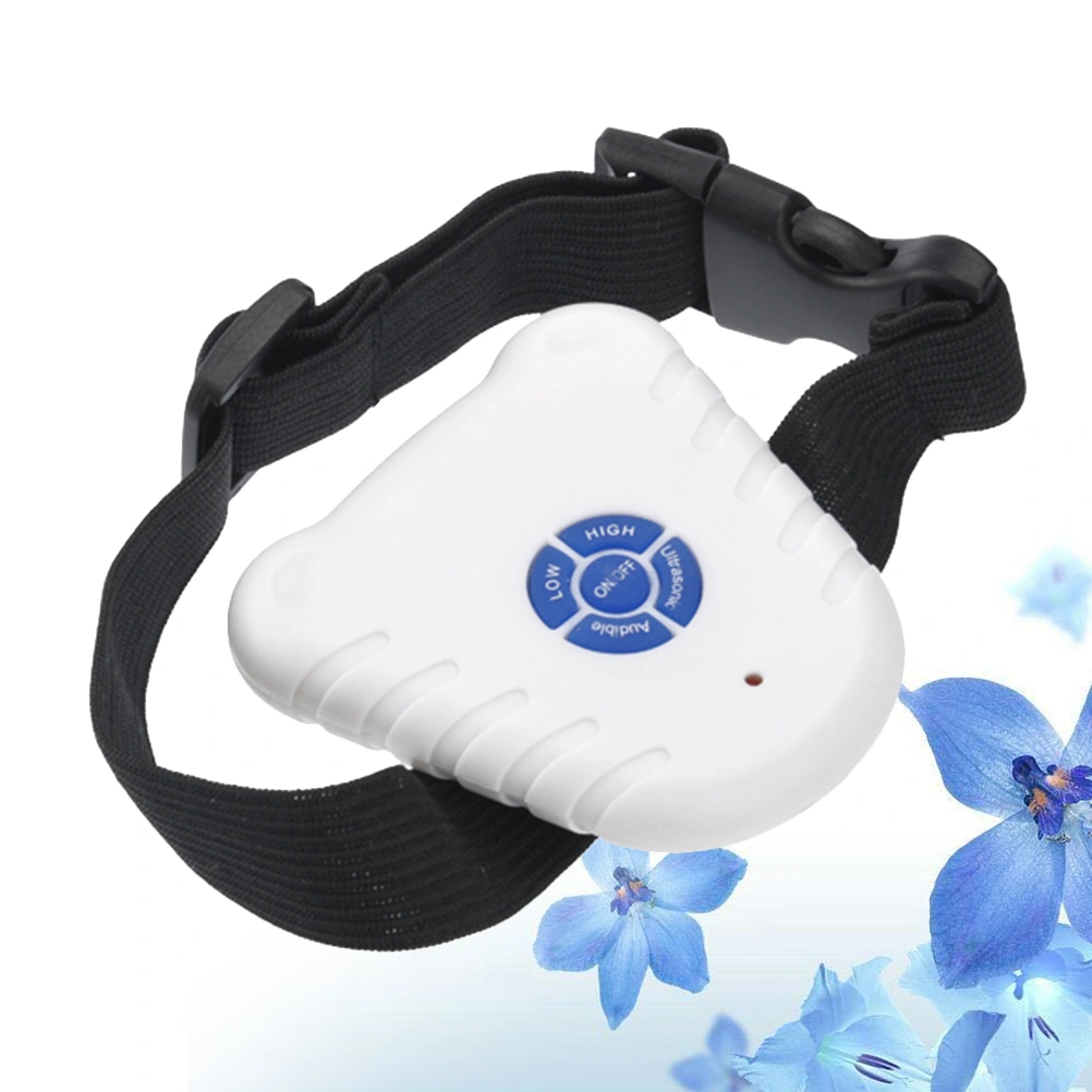 Dog Stop Bark Collar Ultrasonic Barking Repeller Control Trainer Training Device Pet Puppy Anti Barking Dog Training Collars