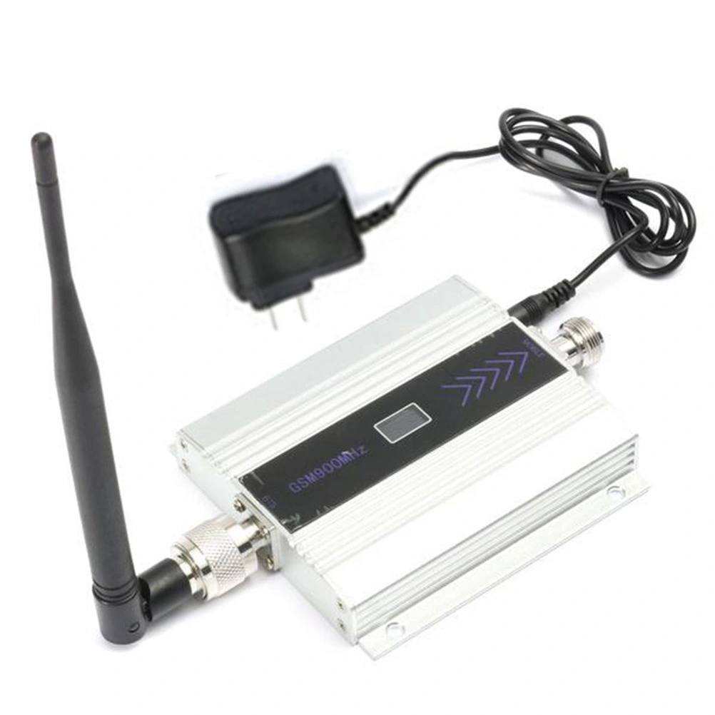 GSM 900MHz Cell Phone Signal Booster Repeater Mobile Signal Amplifier with Indoor Whip Antenna Kit for Home Office Basement Warehouse (US Plug)
