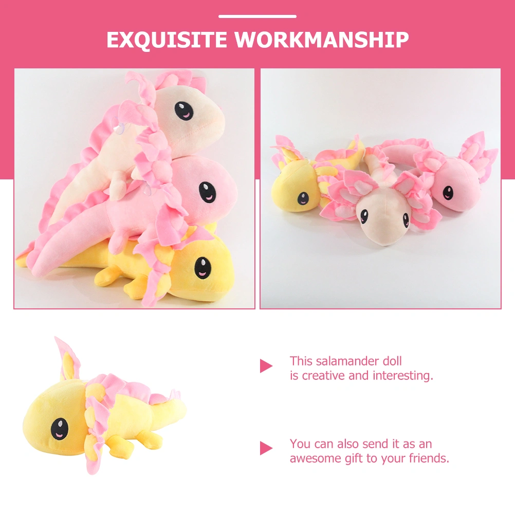 Salamander Doll Axolotl Stuffed Animal Plush Salamander Stuffed Doll Teen Girls Gift