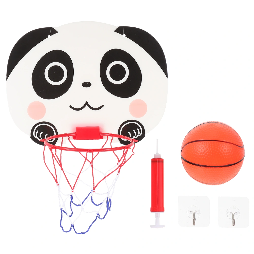 1 set of Wall Basketball Stand Hanging Shooting Frame Children Basketball Shooting Toy