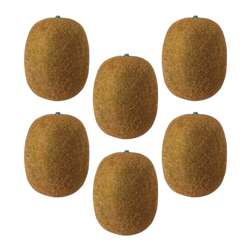 6 Pcs Artificial Fruit Model Ornament Realistic Fruit Model Fruit Model Ornament