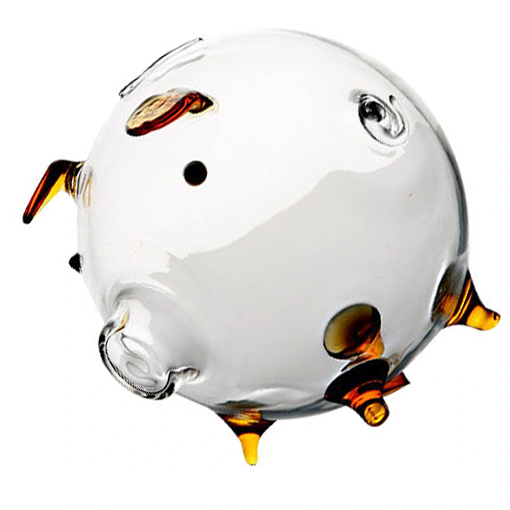 Transparent Piggy Bank Lovely Pig Shaped Money Pot Decorative Saving Pot Desktop Decor