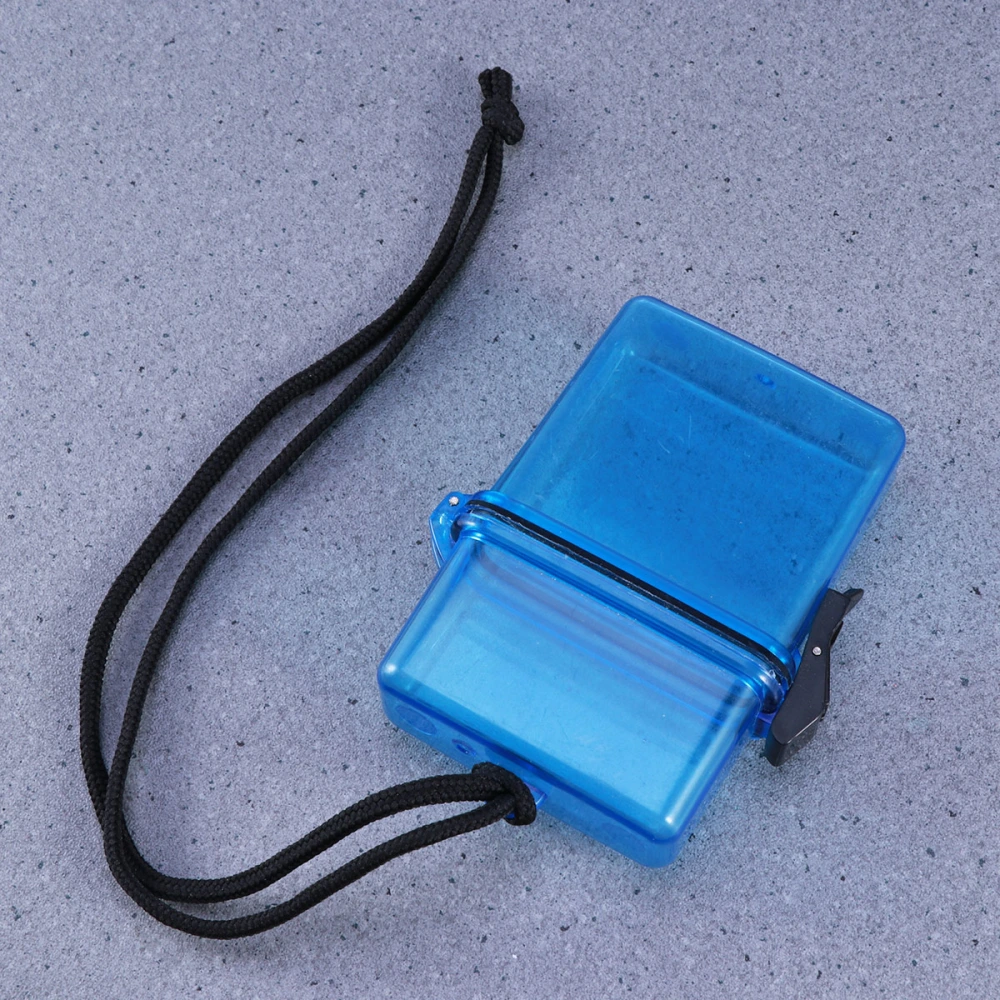 Outdoor Waterproof Pockets Key Money Phone Storage Box Case Holder Plastic Container Case for Mobile Phone (Random Color)