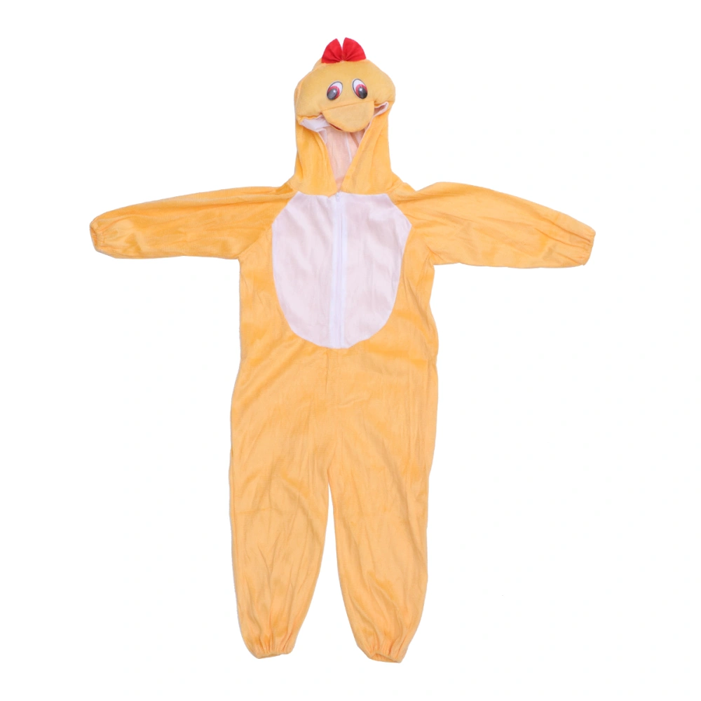 Children's Duck Costume Kids Animal Costumes for Halloween Cosplay Performance - Size M for Height 90-105cm