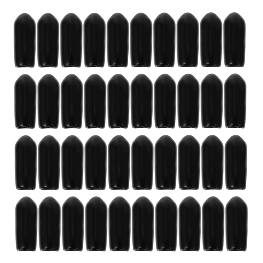 100pcs Headband Ending Covers Replacement Hair Band Ending Rubber Caps