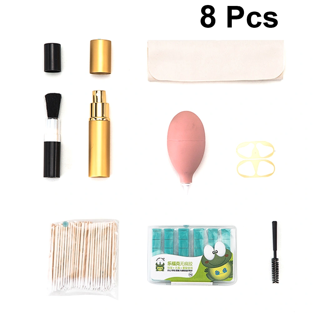8pcs Professional Wireless Headphone Phone Cleaning Kits Useful Headset Cleaner Headphone Hole Cleaning Tools