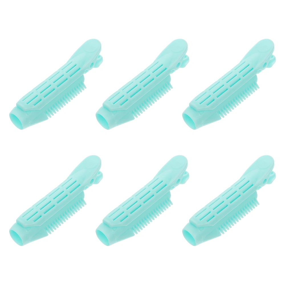 6pcs Hair Rollers Volumizing Root Clip Self Grip Clips Hair Styling Accessories