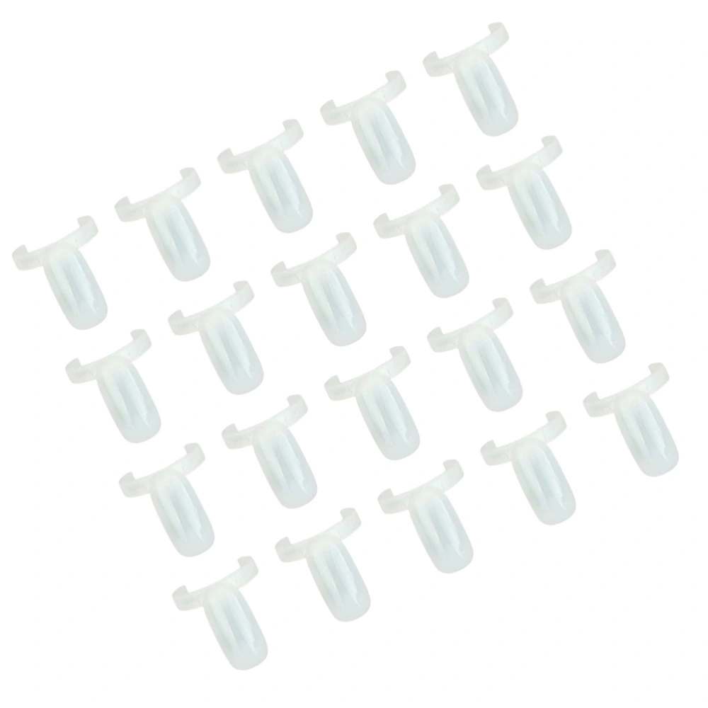 150pcs Nail Nail Art Tool Nail Art Display Board for Nail Art Salon (White)