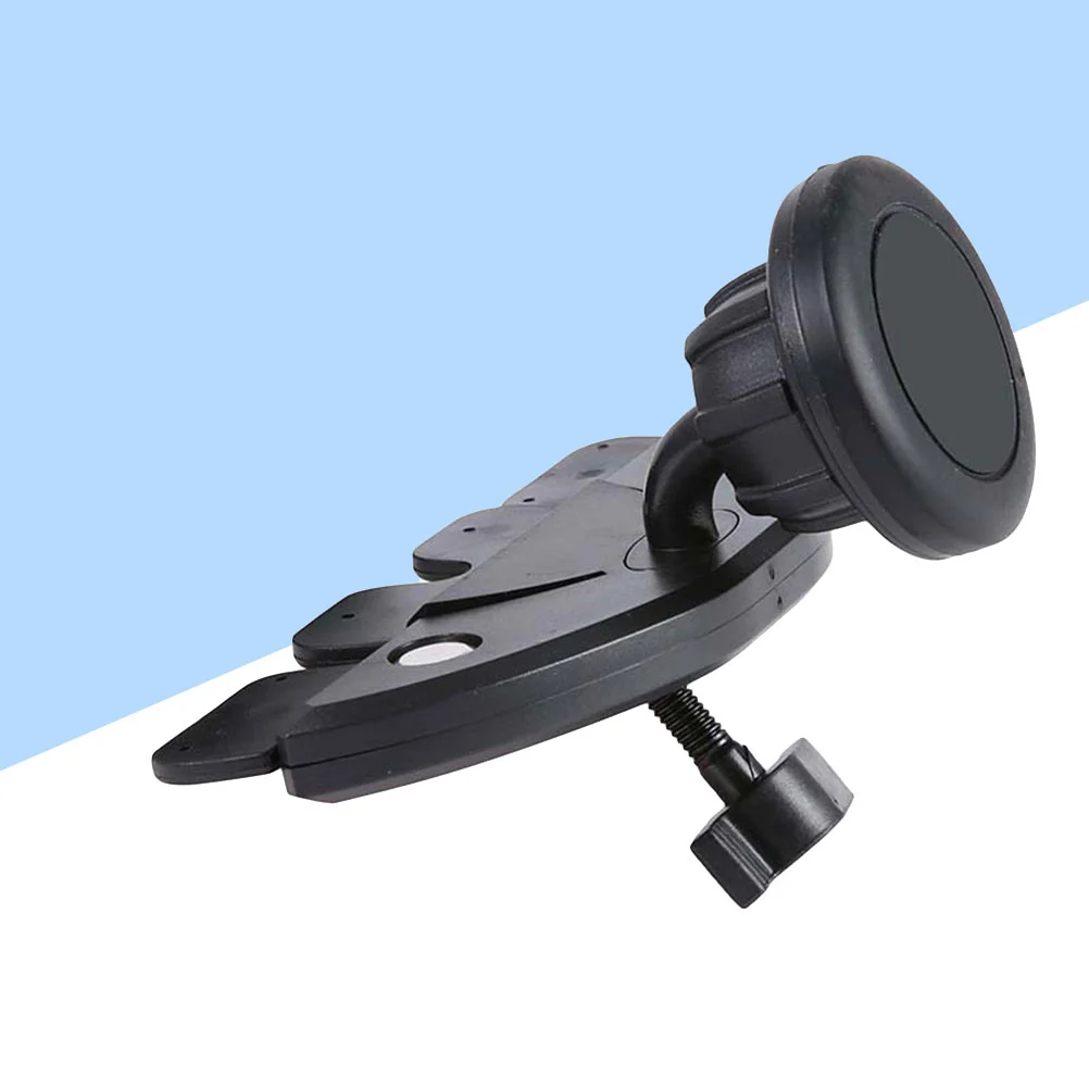 Universal Magnetic CD Player Slot Car Phone Mount for iPhone X 8 7 6 6S Galaxy S9 S8 S7 S7 GPS Tablet (Black)