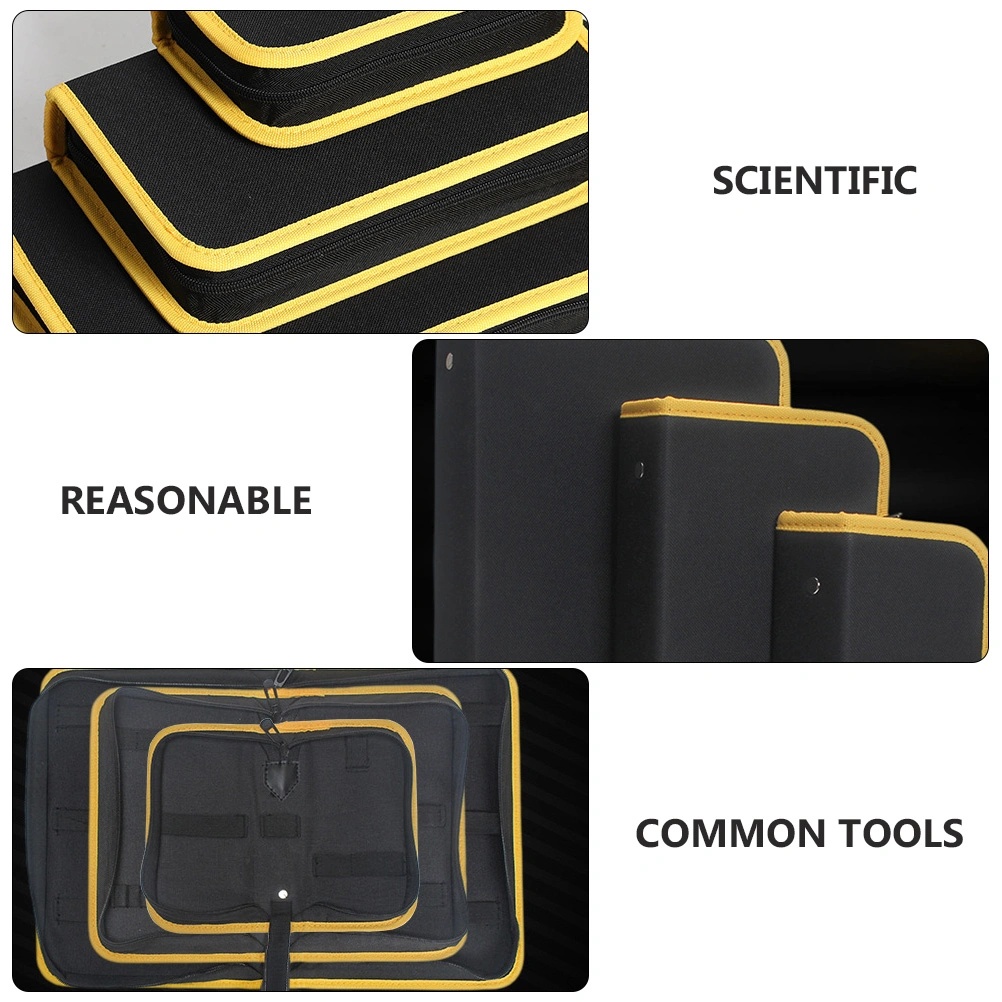 Tools Pocket Bag for Electrician Repairman Plumber Oxford Cloth Zipper Pouch