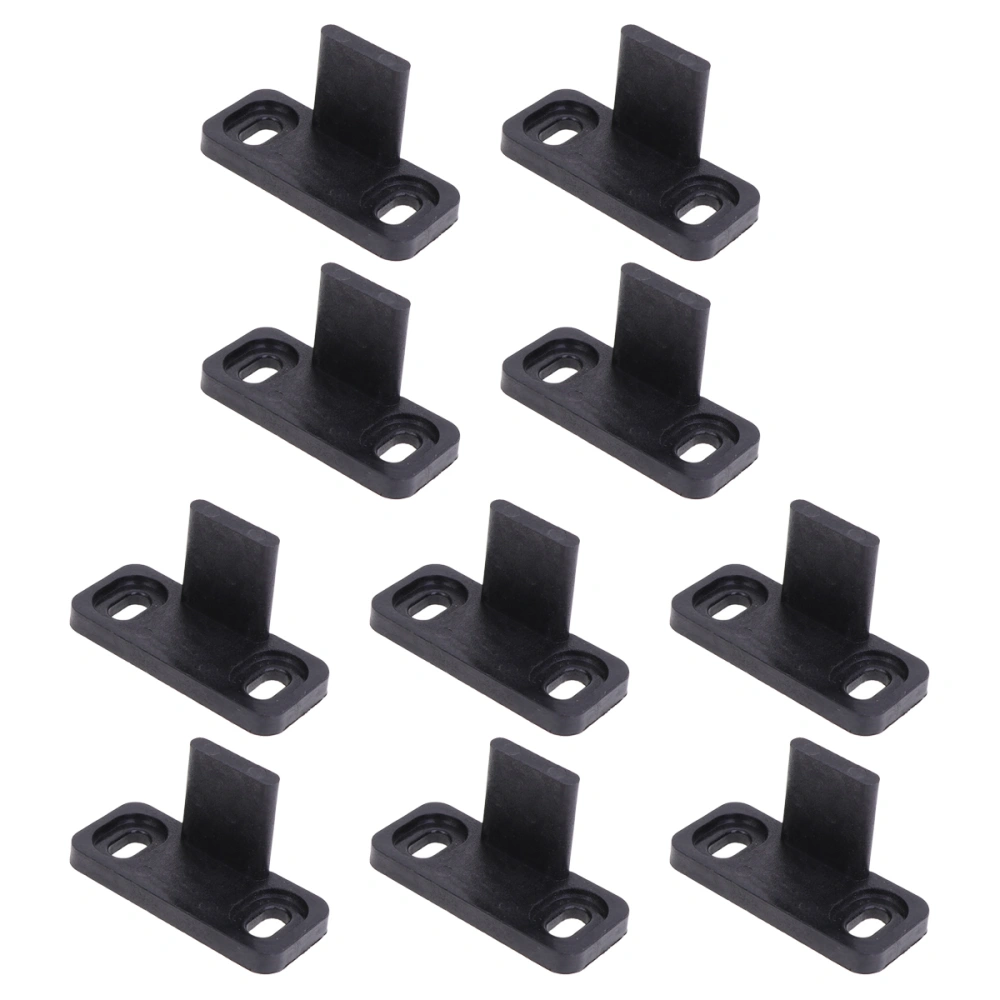 5Pcs Smooth Double Wheel Bearing Barn Door Pulley Stop Damper Barn Door Track Stop Ground Guide with Screws