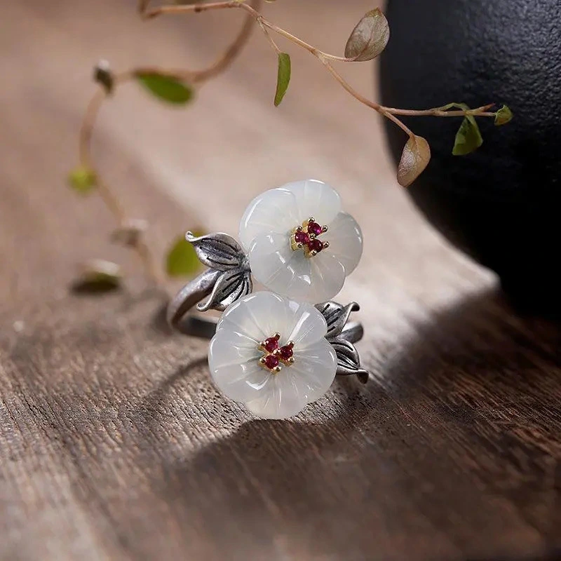 Fashion Antique Flower Women's Ring