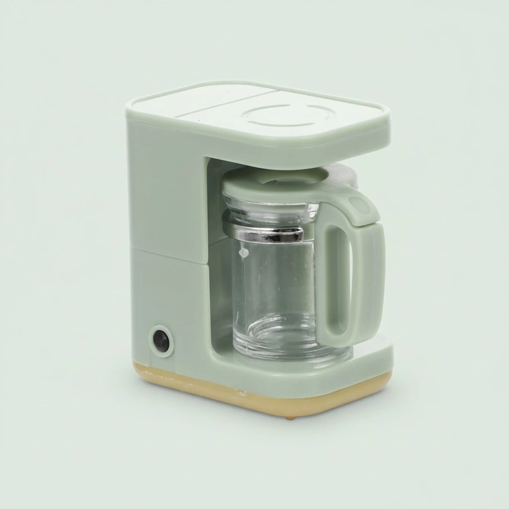 Mini Coffee Machine Model Mini House Appliance Model Lovely Small Coffee Maker Adornment