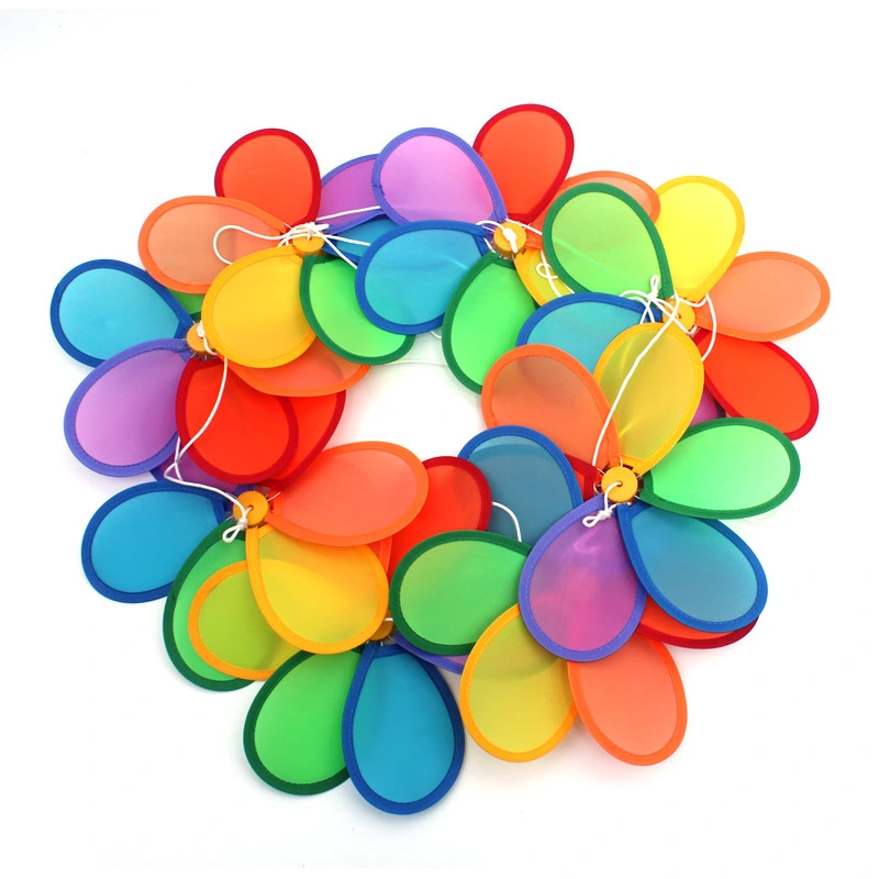 Fashion 8 Flowers String Flags Decoration