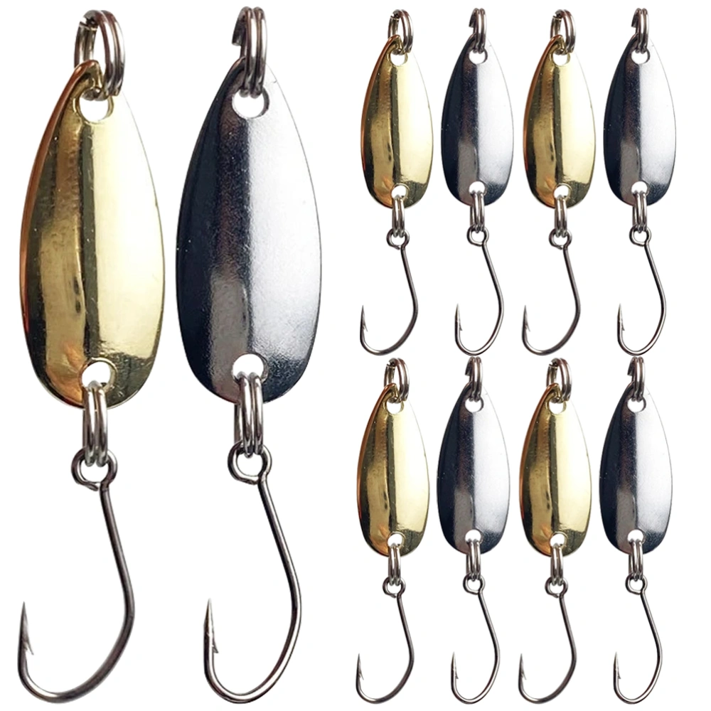 16Pcs Practical Bait Hooks Convenient Fake Baits Outdoor Fish Hooks Fresh Water Sinking Hooks