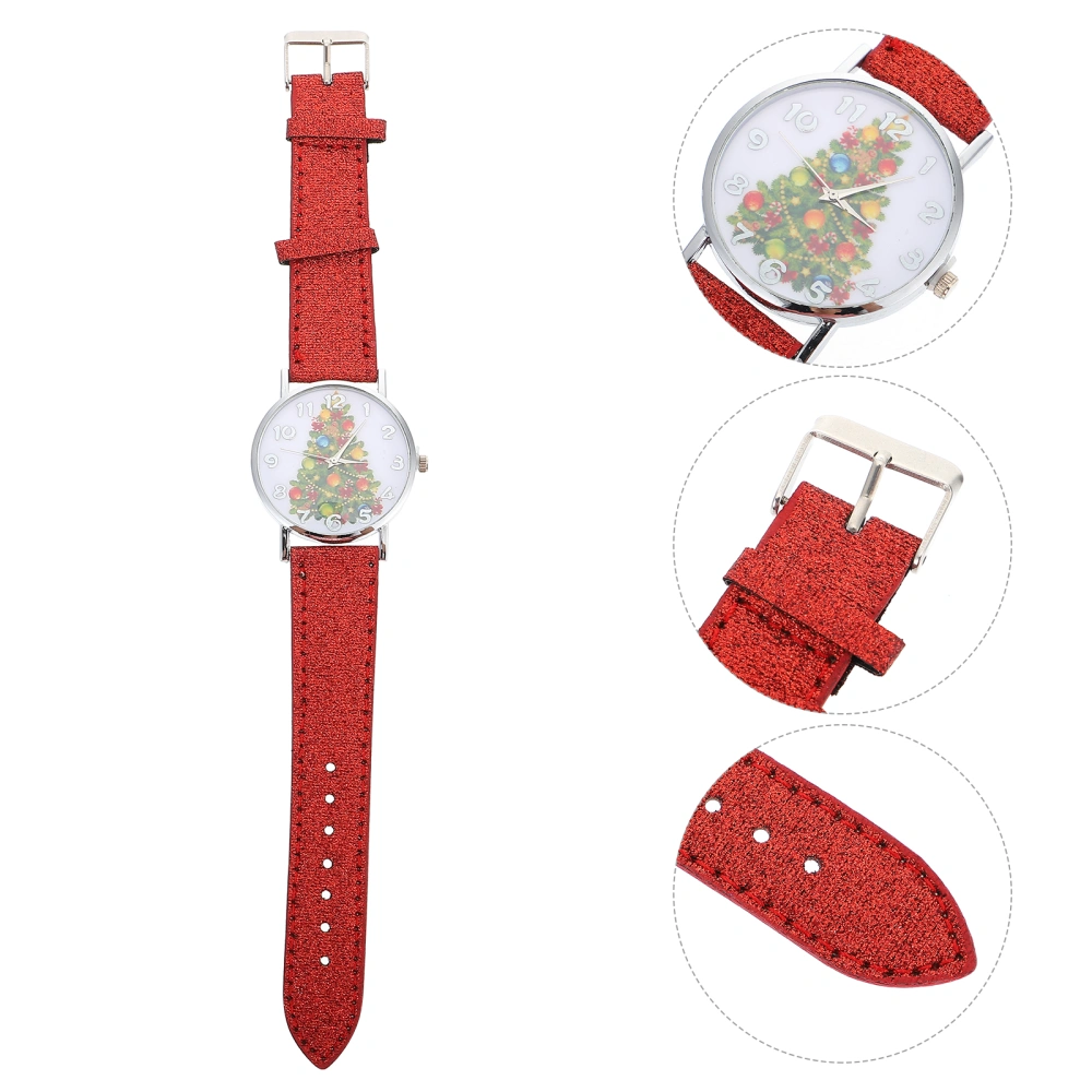 1 Pc Xmas Design Wristwatch Women Fashion Watch Students Wrist Watch Lady Watch