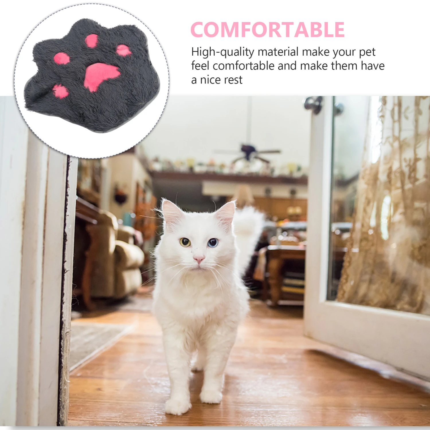 1Pc Breathable Pet Rest Mat Thicken Wear-resistant Pet Pad Winter Warm Pet Mat
