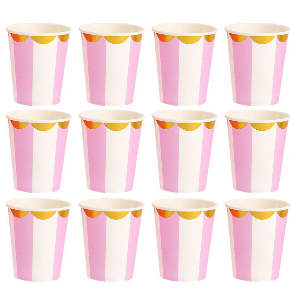 20pcs Disposable Water Cups Professional Mild Paper Cup Durable Paper Cup