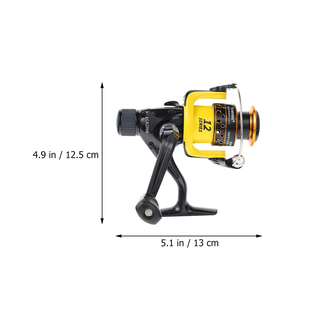 1pc Casting Rod Fishing Wheel Sea Rod Fishing Reel Lure Rod Fishing Wheel