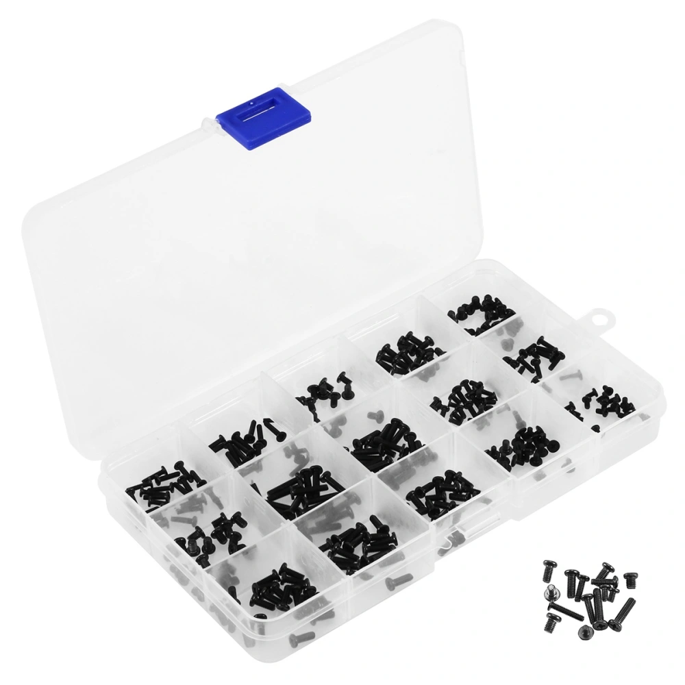 300Pcs Screw Assorted Set Universal Laptop PC Computer Repair Accessory (The Color of The Vox for Random)