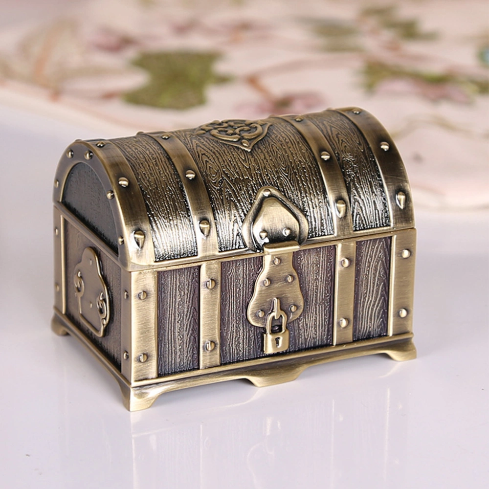 Jewelry Box Treasure Case Trinket Jewelry Storage Box Ring Earrings Box