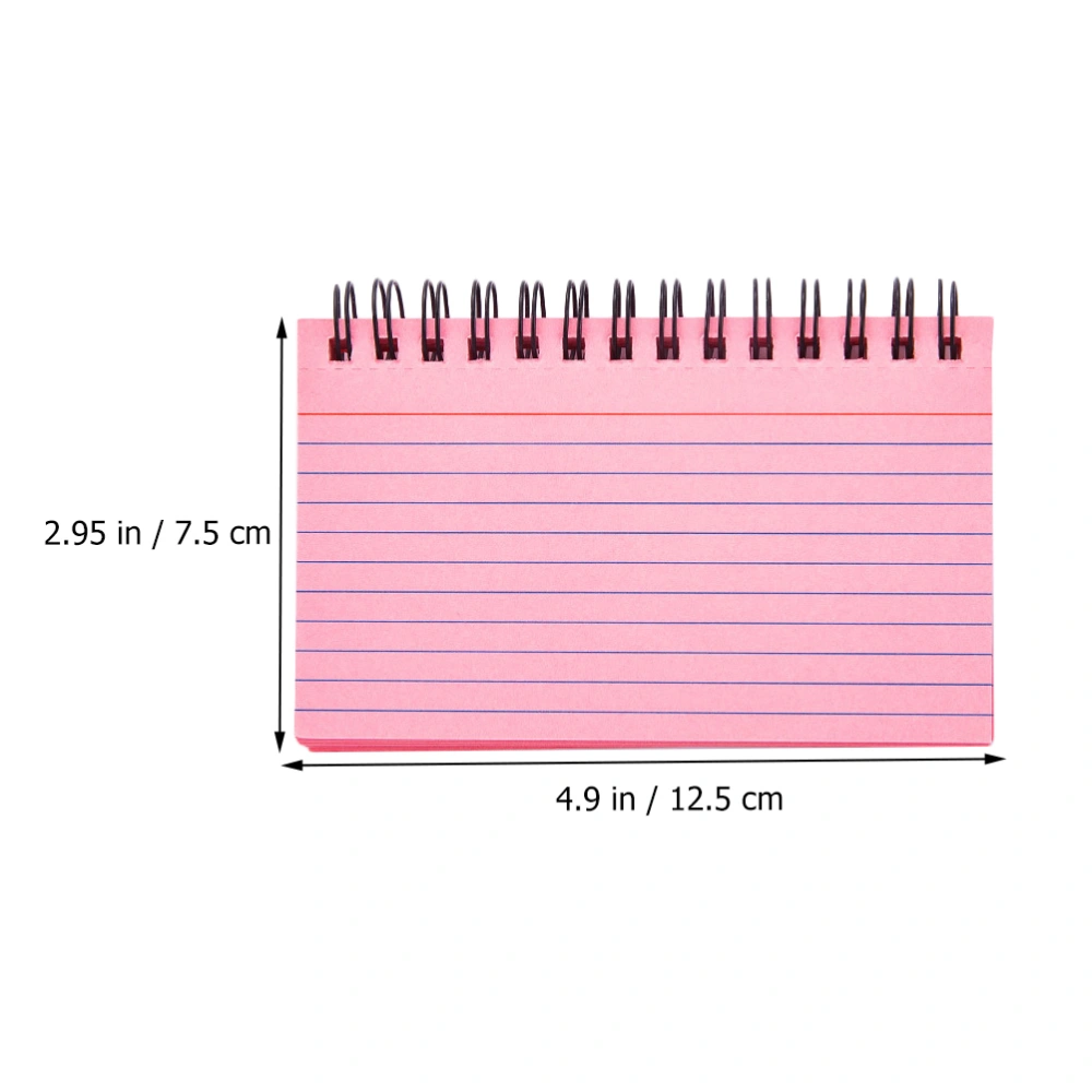 3Pcs Multi-function Writing Pads Portable Office Notepads Students Coil Notepads