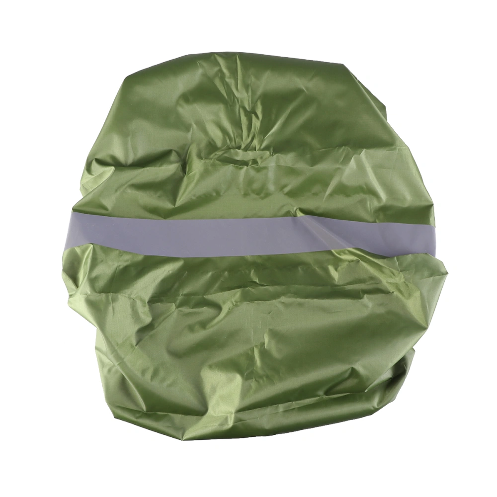 Backpack Rain Cover Waterproof Bag Covers with Reflective Stripe for Hiking Camping Climbing Cycling Size M (Green)