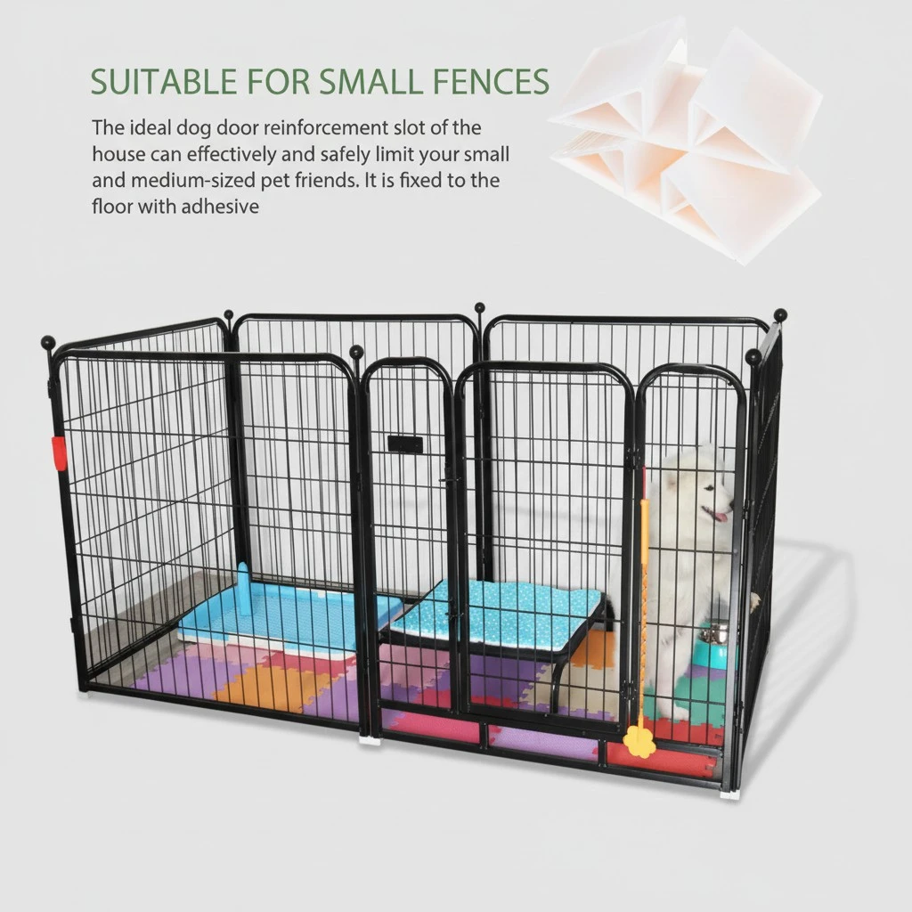 4Pcs Plastic Pet Room Fence Fixing Bases Holder Children Fence Stabilizers Fence Accessories