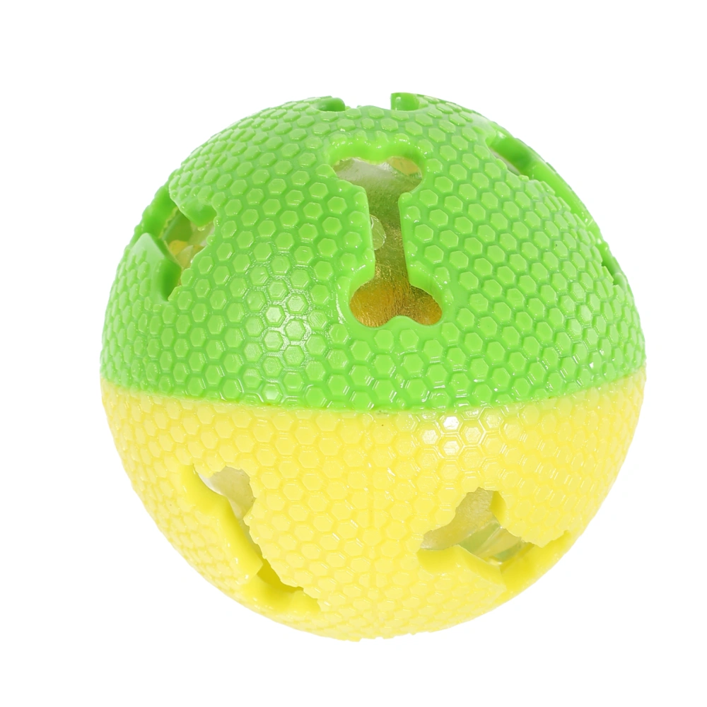 Dog Chew Ball Puppy Squeaky Ball Toy Bite-resistant Ball Toy Portable Dog Biting Toy Dog Toy